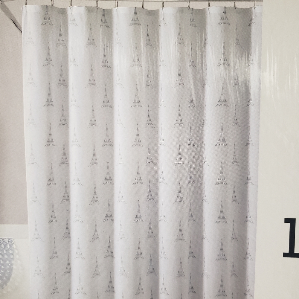 Eiffel Tower Shower Curtain
